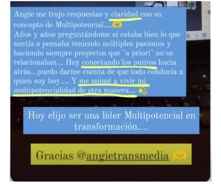 testimonio multipotencial
