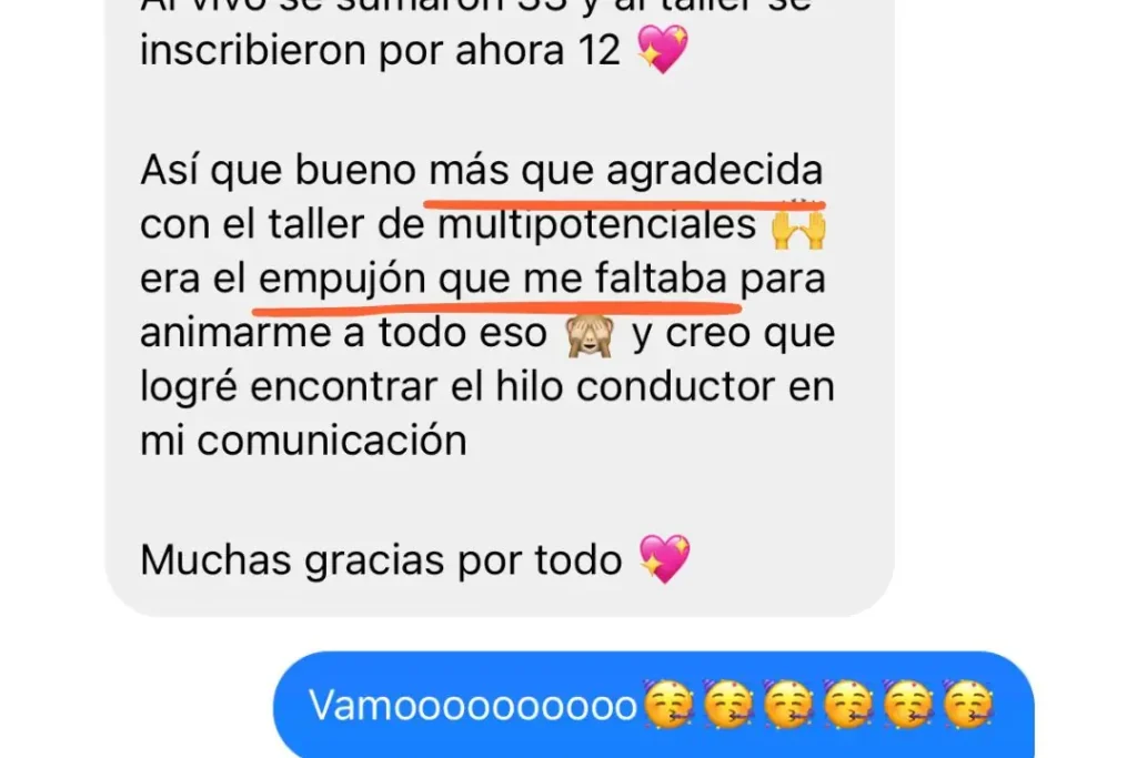 testimonio multipotencial