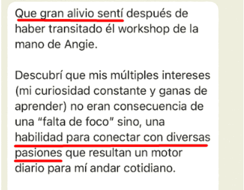 testimonio multipotencial